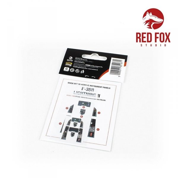 Red Fox Studio QS-48018 F-35B Lightning II (for Italeri kit) 1/48