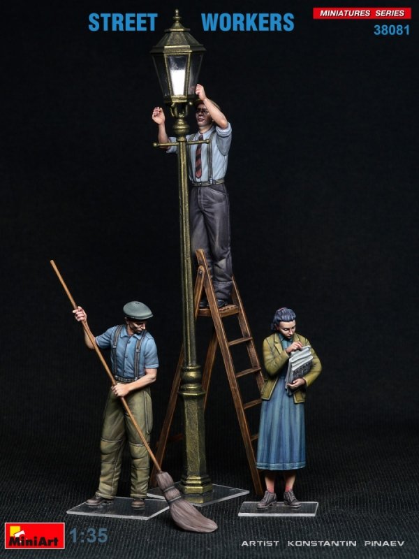 MiniArt 38081 STREET WORKERS 1/35