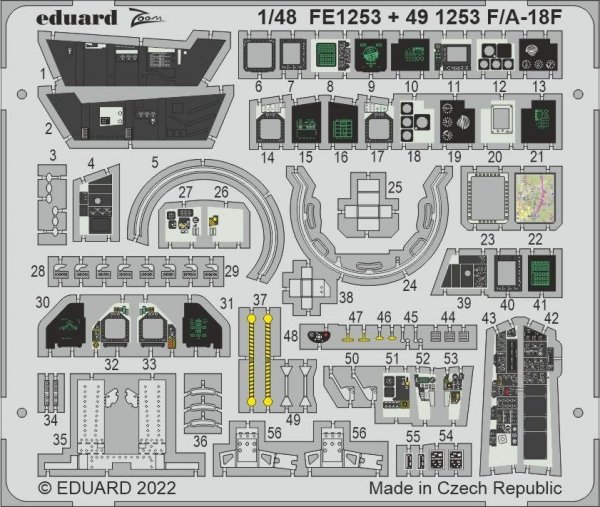 Eduard BIG49324 F/A-18F MENG 1/48