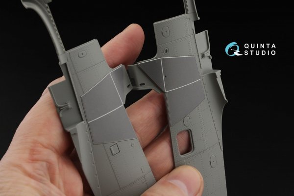 Quinta Studio QP35010 FW 190A-8/R-8 Armor plates (Border Model) 1/35