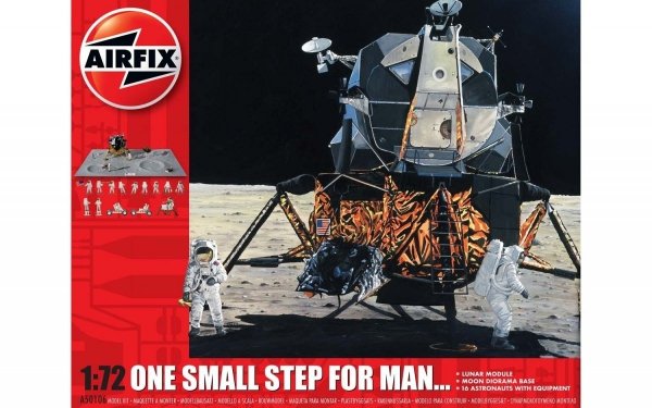 Airfix 50106 One Small Step for Man 40th Anniversary of Apollo 11 Moon Landing 1/72