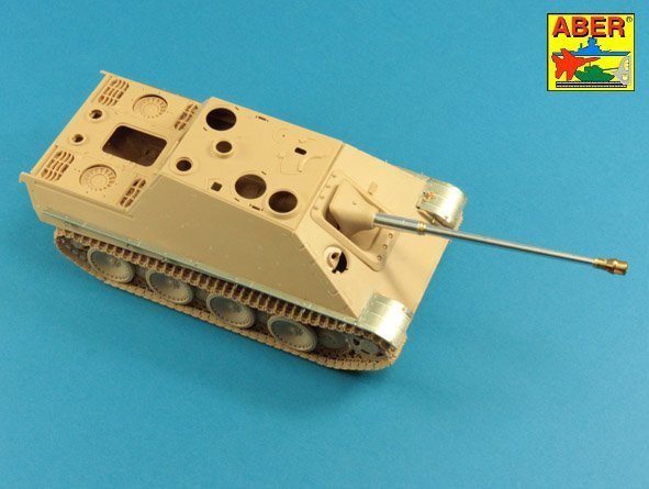Aber 35L-269 German 8,8cm Two part Pak 43/3 L/71 barrel for Jagdpanther Ausf G1 late &amp; G2 1/35