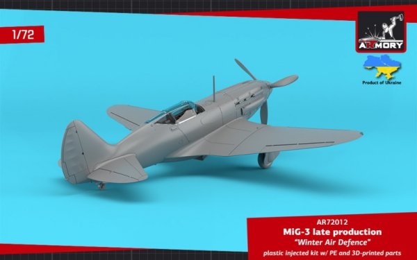 Armory Models 72012 MiG-3 late production - "Winter Air Defence" 1/72