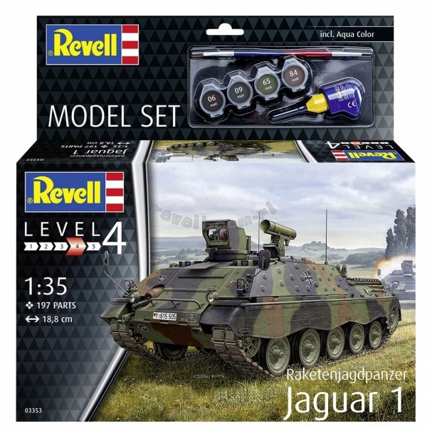 Revell 63353 Raketenjagdpanzer Jaguar 1 Model Set 1/35