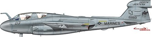 Italeri 2698 Grumman EA-6B Prowler (1:48)