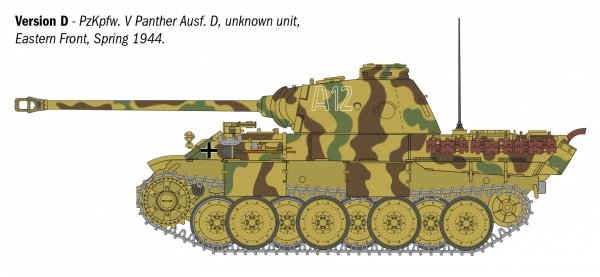 Italeri 90290 Pz. Kpfw. V Panther Ausf. D 1/35