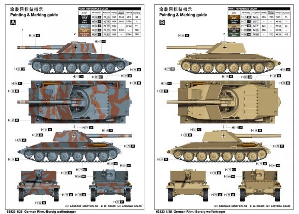 I Love Kit 63523 German Rhm.-Borsig Waffentrager 1/35