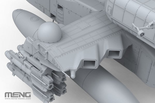 Meng Model QS-005S AH-64 D Saraf - Heavy Attack Helicopter (Israeli Air Force) with Figures 1/35