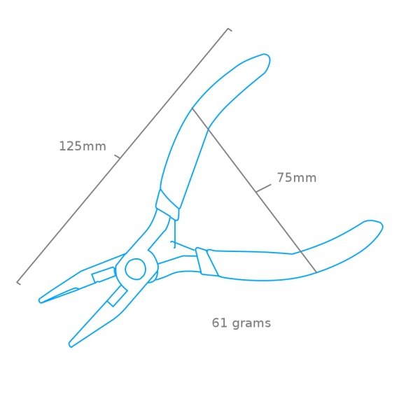 Modelcraft PPL6002 Snipe Nose Combination Pliers (125mm)