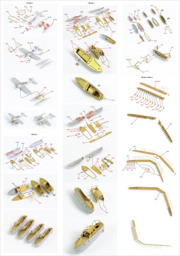 Pontos 35022F1 BISMARCK 1941 Detail Up Set (1:350)