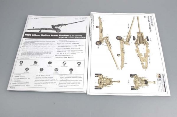 Trumpeter 02319 M198 Medium Towed Howitzer late (1:35)