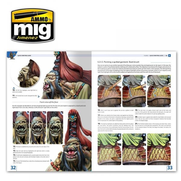 Ammo of Mig Jimenez 6220 ENCYCLOPEDIA OF FIGURES MODELLING TECHNIQUES VOL. 0 - QUICK GUIDE FOR PAINTING (English)