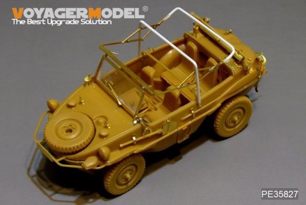 Voyager Model PE35827 WWII German Schwimmwagan Type 166 (For HERO 35001) 1/35