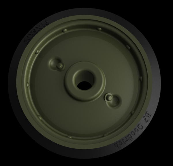 Panzer Art RE35-635 M4 “Sherman” Road wheels Pattern No5 1/35