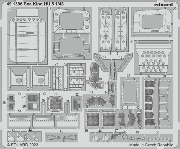 Eduard BIG49399 Sea King HU.5 AIRFIX 1/48