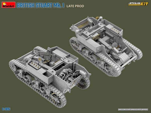 Mini Art 35441 British Stuart Mk. I Late Prod Interior Kit 1/35