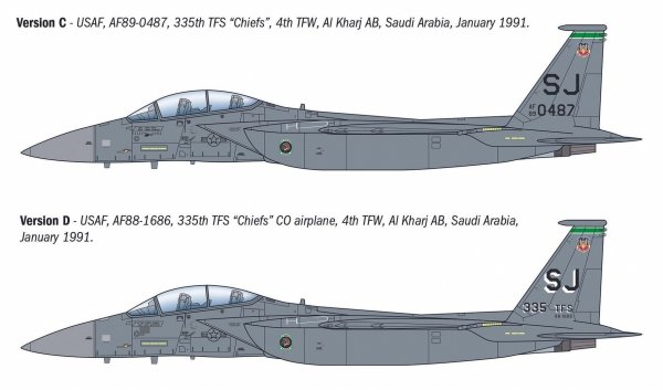 Italeri 90166 F-15E Strike Eagle 1/72