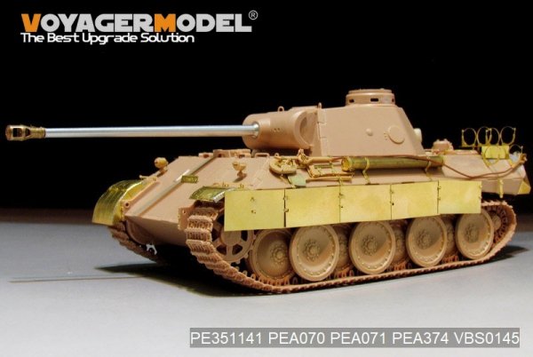 Voyager Model PE351141 WWII German Panther D w/&quot;Stadtgas&quot; Fuel Tanks Basic For TAMIYA 35345 1/35
