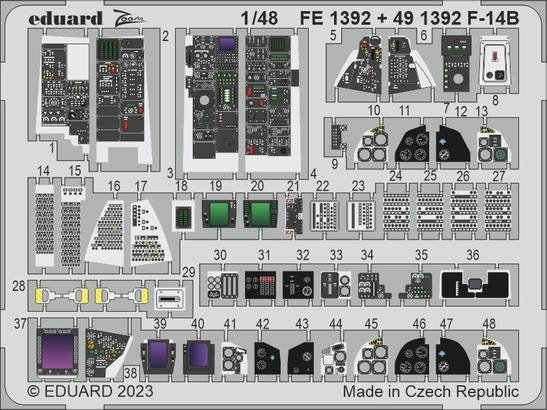Eduard 491392 F-14B GREAT WALL HOBBY 1/48
