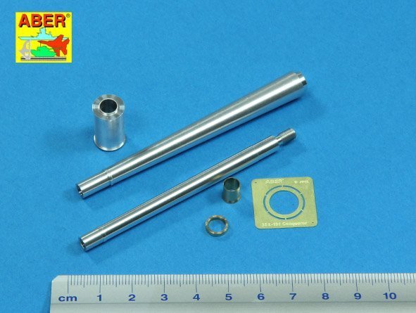 Aber 35L-191 British 120mm L1A2 barrel for Conqueror Mark 2 1/35