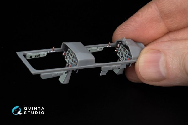 Quinta Studio QD48633 L-39ZA 3D-Printed &amp; coloured Interior on decal paper (Special Hobby) 1/48