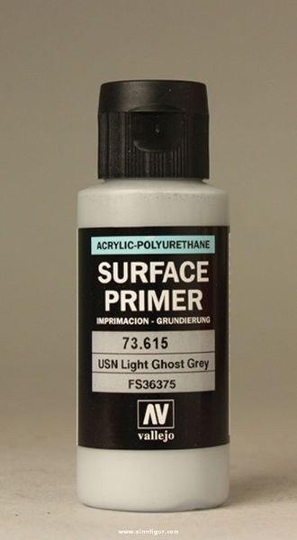 Vallejo 73615 Surface Primer USN Light Ghost Grey 60ml