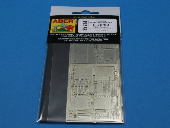Aber 35234 German Standardpanzer E-75/50 - vol. 2 - additional set - fenders (1:35)
