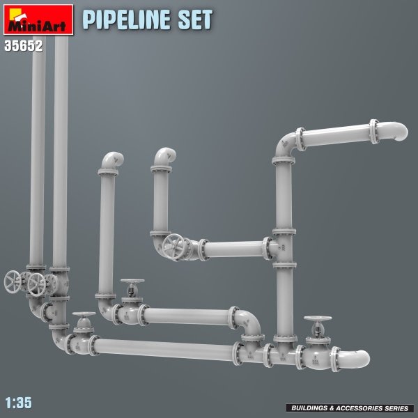 MiniArt 35652 PIPELINE SET 1/35
