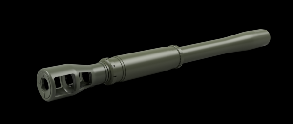 Panzer Art GB35-156 BK 90L/40 Gun barrel for Kanonenjagdpanzer 90 (KaJaPa) 1/35