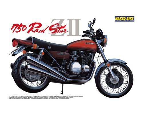 Aoshima 04150 Kawasaki 750 Roadster Zii 1/12
