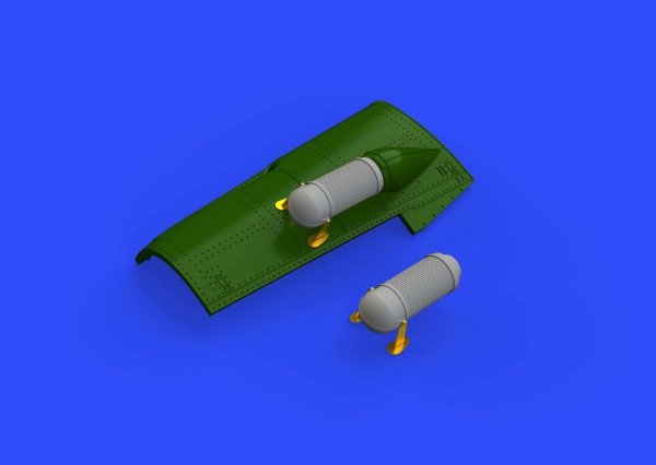 Eduard 648410 Bf 109G tropical filter TAMIYA 1/48