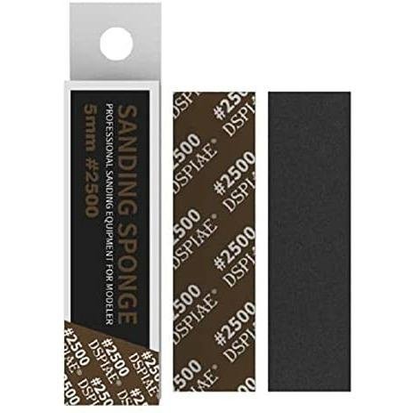 DSPIAE SS5-2500 5mm #2500 SANDING SPONGE 5 PCS / Gąbka do szlifowania