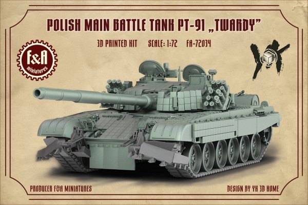 F&amp;A Miniatures FA-72034 PT-91 "Twardy" 1/72