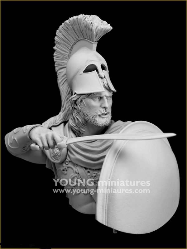 Young Miniatures YH1875 Greek Hoplite "Shield of the Hellenes" 1/10
