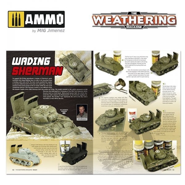 AMMO of Mig Jimenez 4530 The Weathering Magazine Issue 31: BEACH (English)