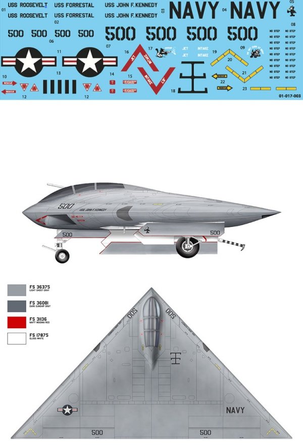 Modelcollect UA48001 U.S.Navy A-12 Avenger II 1/48