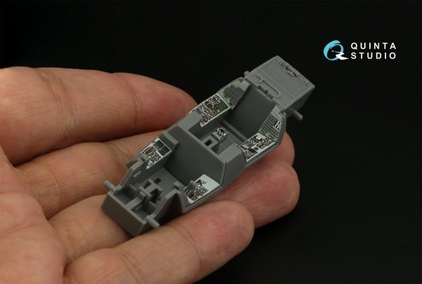 Quinta Studio QD72061 F-14B 3D-Printed &amp; coloured Interior on decal paper (GWH) 1/72