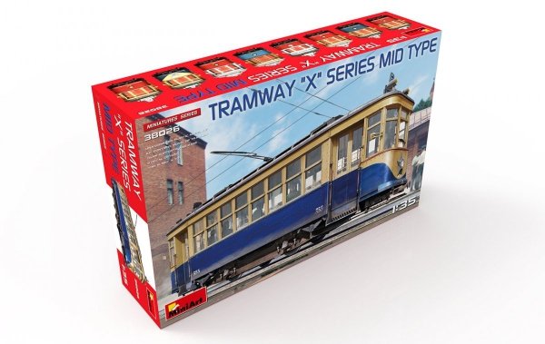 Miniart 38026 Tramway &quot;X&quot; Series 1/35