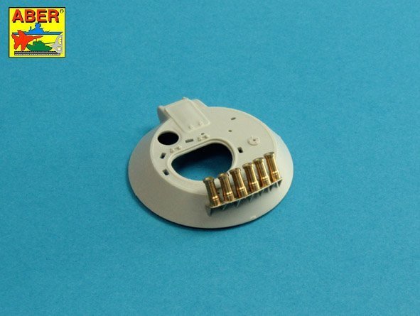 Aber 35A128 Soviet smoke Discharges system for BMP-1 902V “Tucha” with rack (1:35)