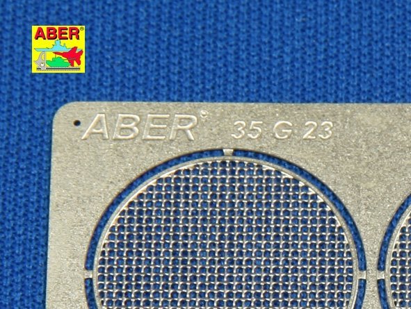 Aber 35G23 Grilles for german self proppeled gun Geschützwagen Tiger für 17cm Kanone 72 (1:35)