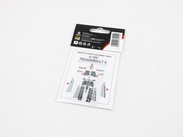 Red Fox Studio QS-48200 A-10C Thunderbolt II for GWH 3D colored resin IP 1/48