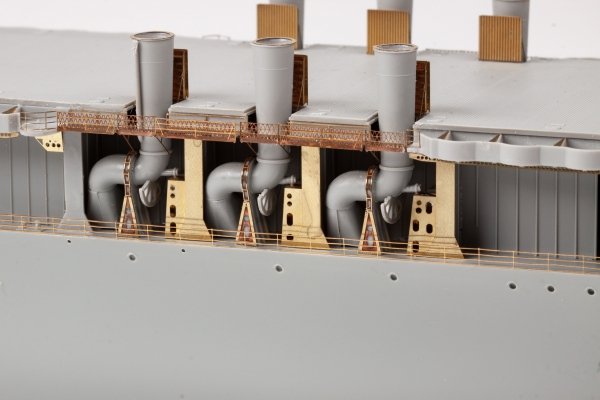 Eduard 53311 USS Ranger CV-4 part 1 TRUMPETER 1/350