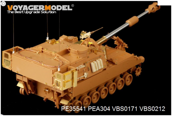 Voyager Model PE35541 Modern US Army M109A6 Self-propelled howitzer For TAMIYA 37012/ITALERI 372 1/35