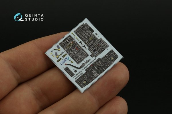 Quinta Studio QDS-48431 Westland Sea King HU.5 3D-Printed &amp; coloured Interior on decal paper (Airfix) (Small version) 1/48