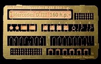 Roden 623 Engine Mercedes D.III 1/32