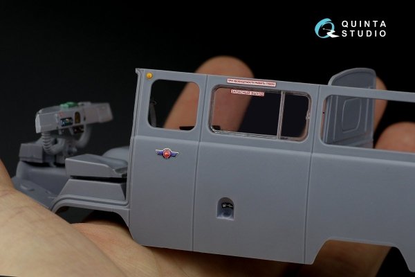 Quinta Studio QD35045 UAZ-3909 3D-Printed &amp; coloured Interior on decal paper (Zvezda) 1/35