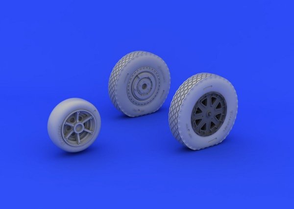 Eduard 648203 P-39 wheels late 1/48 (EDUARD)