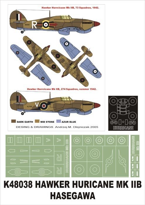 Montex K48038 Hawker Hurricane IIB 1/48