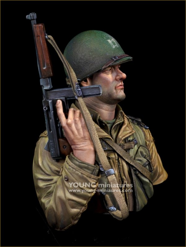 Young Miniatures YM1898 US 2nd Ranger Battalion - Normandy 1944 1/10