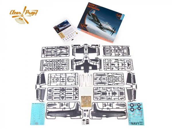 Clear Prop! CP4802 XA2D-1 Skyshark ADVANCED KIT 1/48